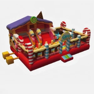 Soft Material Child Fun Bouncy Castle Non-toxic Infant Inflatable Playground